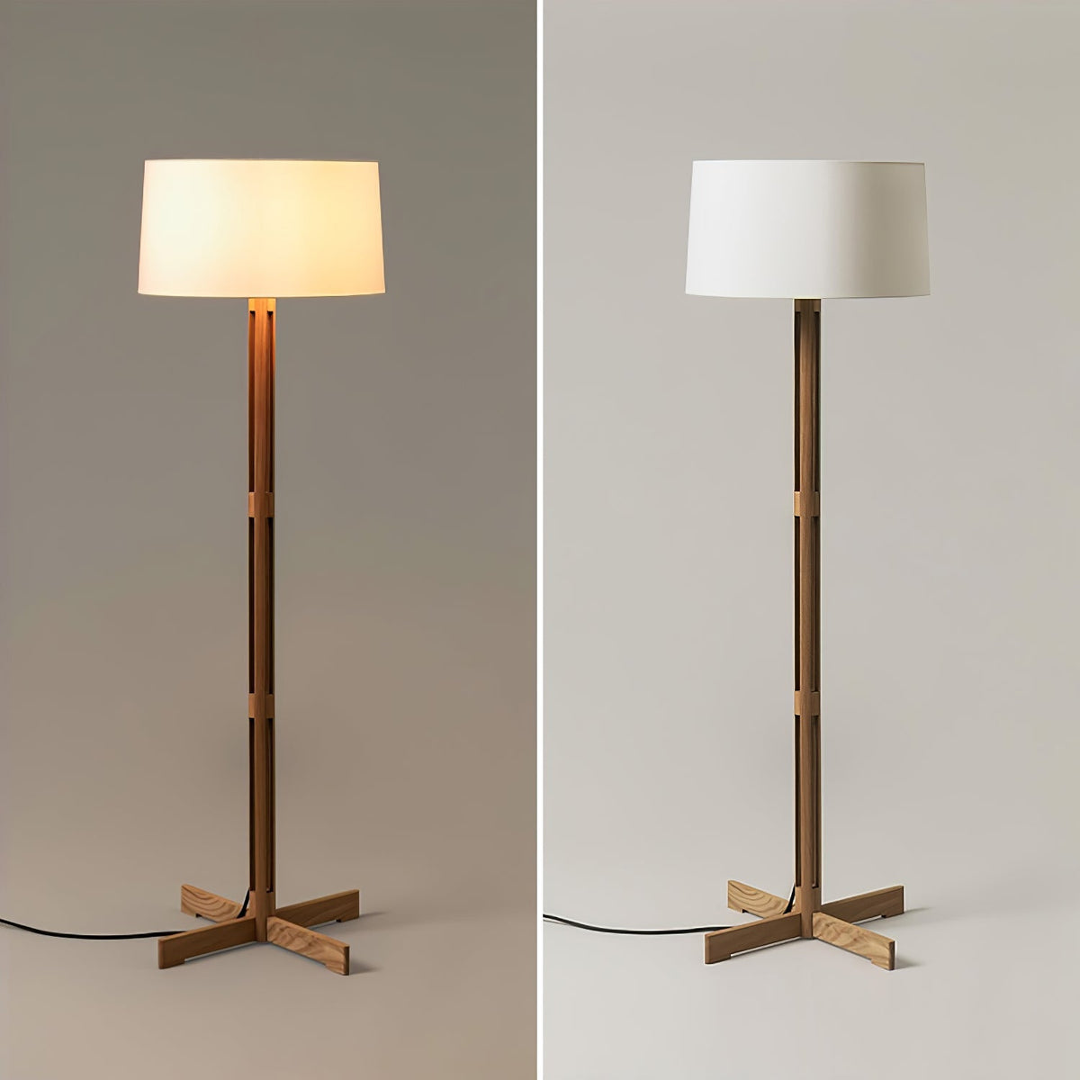 Frame Fabric Floor Lamp