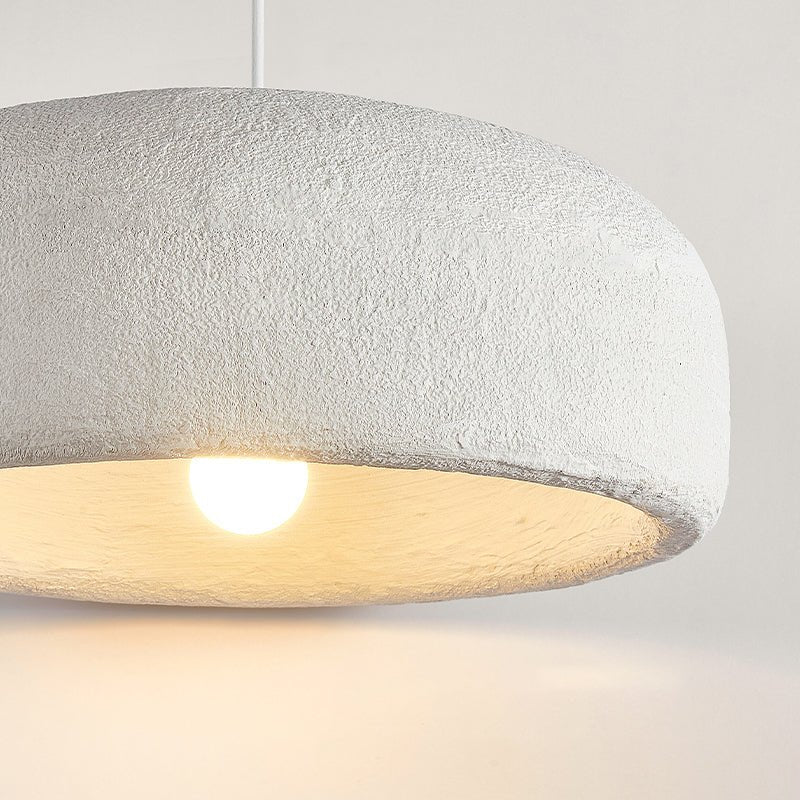Chalk Drum Pendant Light
