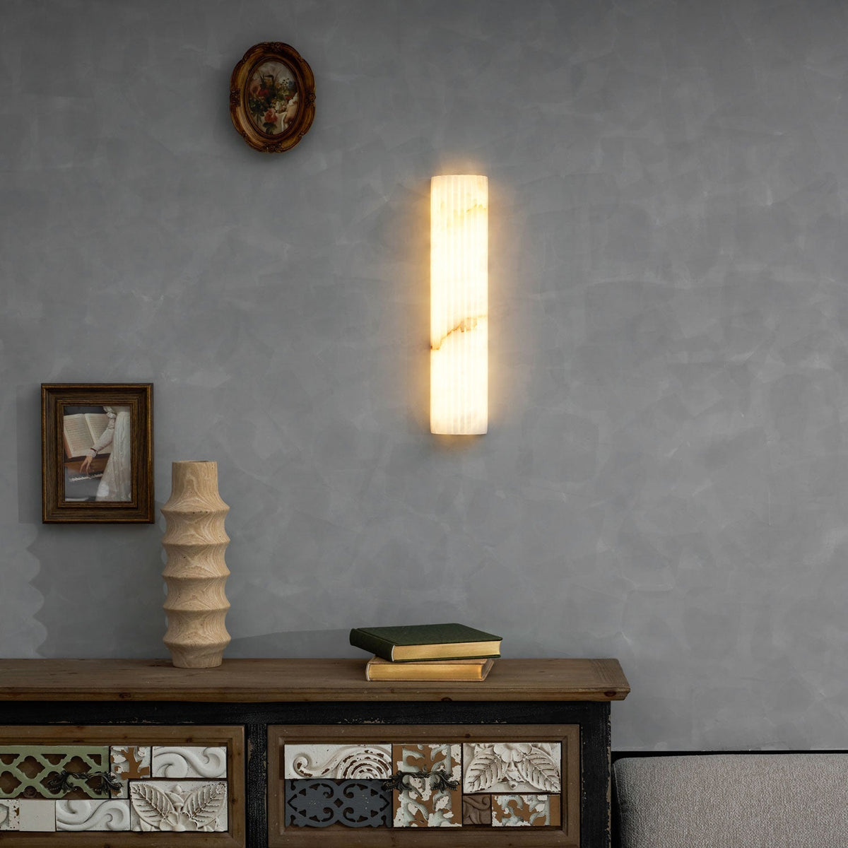 Vein Flute Wall Light