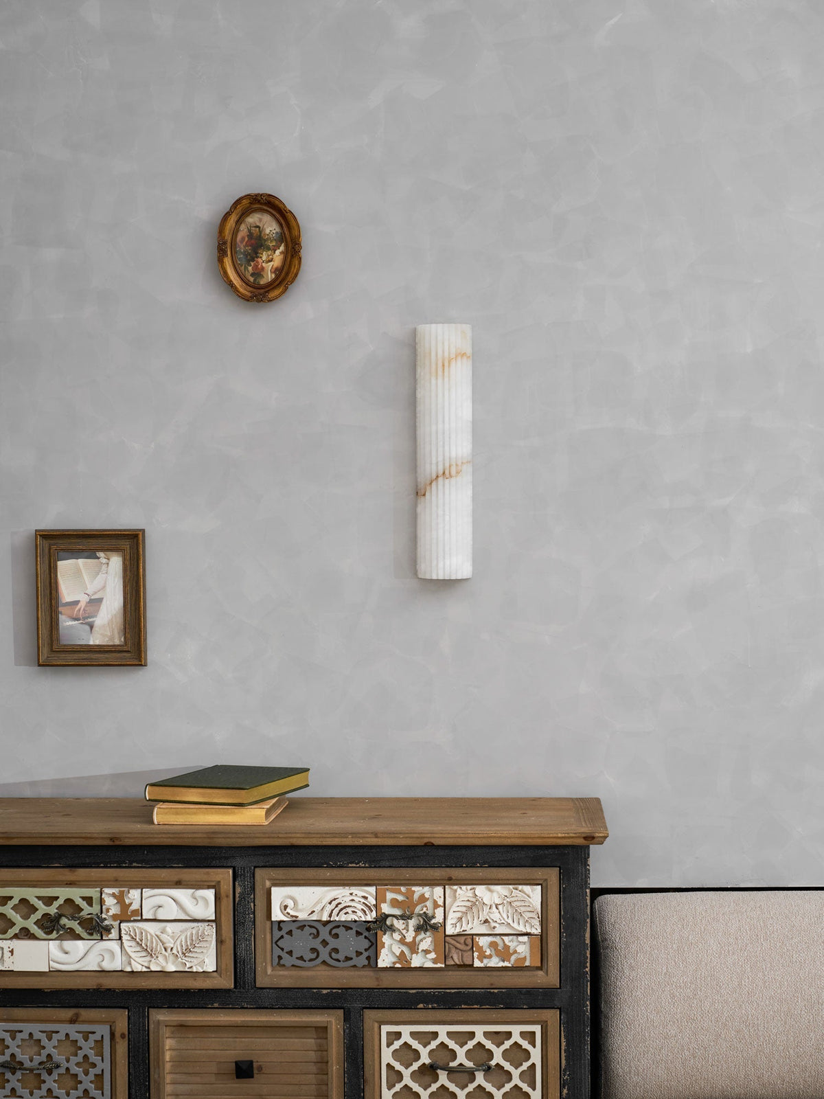 Vein Flute Wall Light
