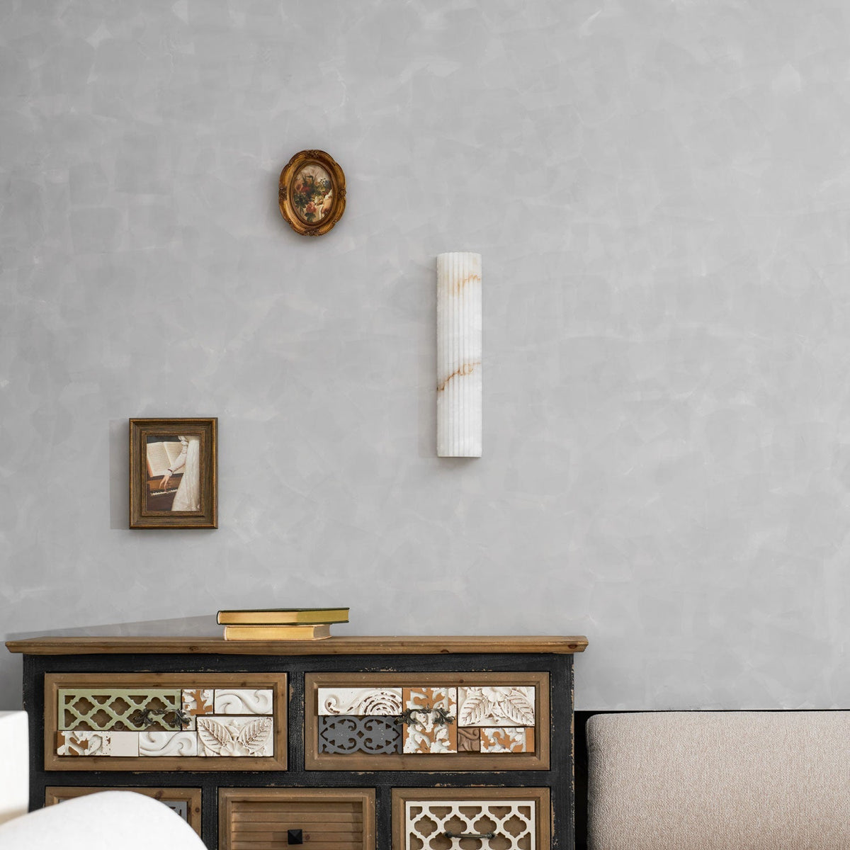 Vein Flute Wall Light