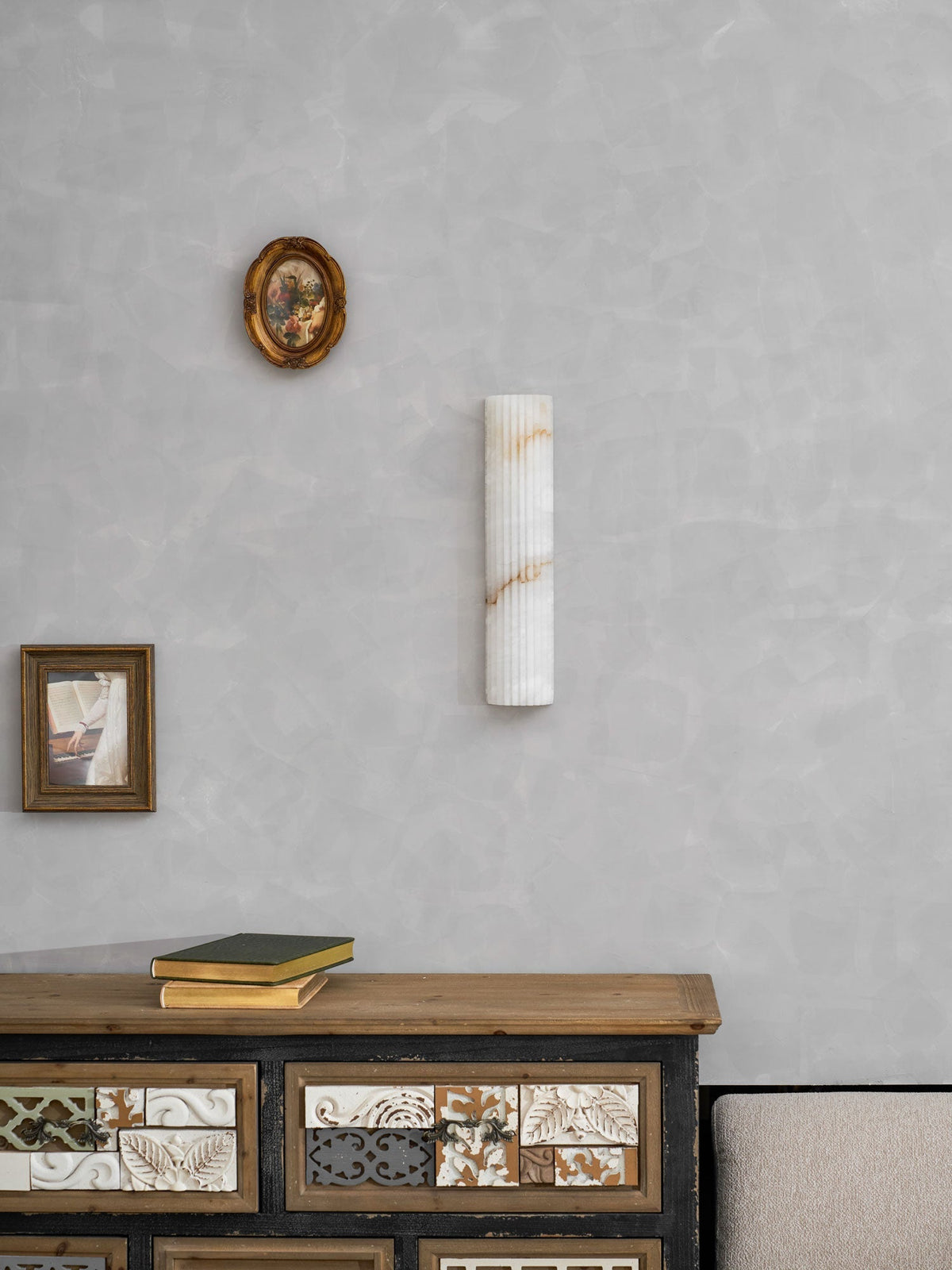 Vein Flute Wall Light