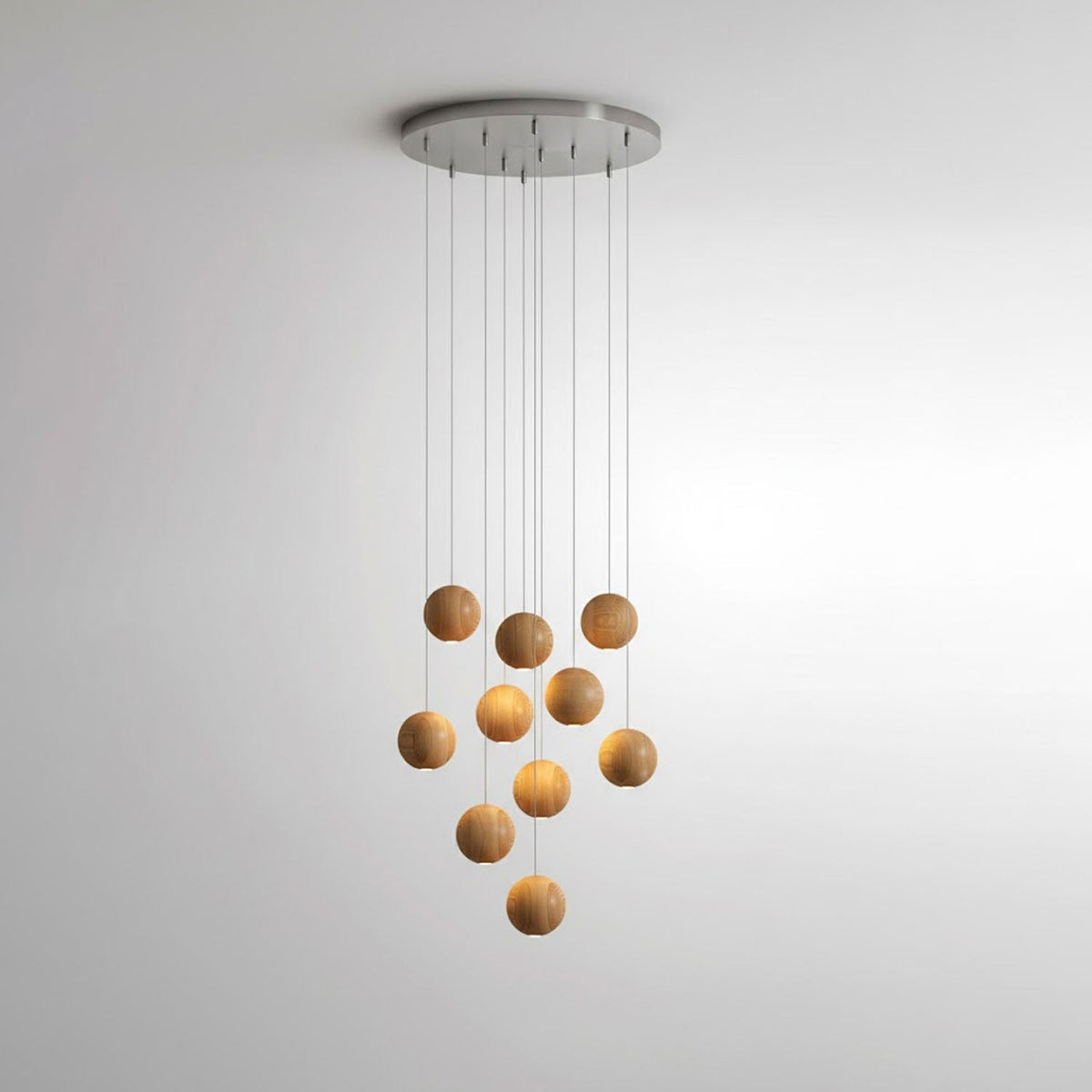 Timber Cluster Pendant Light