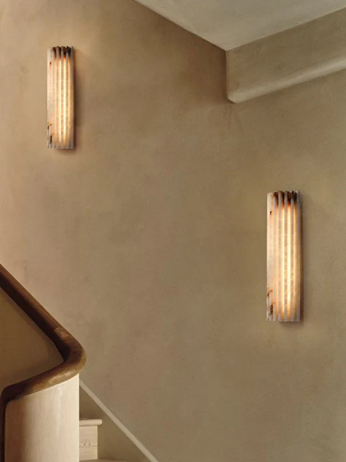 Vein Flute Wall Light