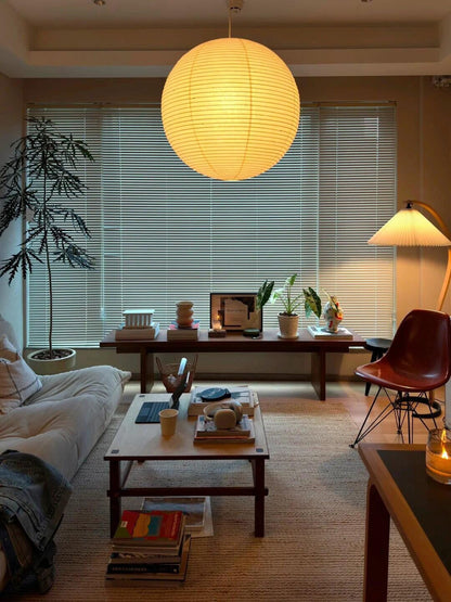 Orb Paper Pendant Light