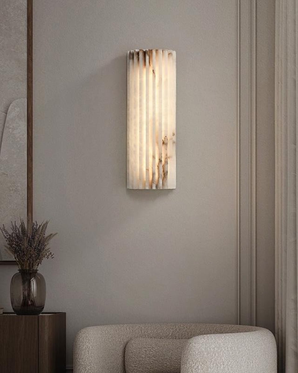 Vein Flute Wall Light