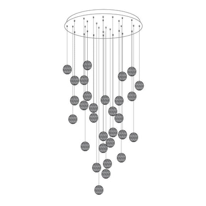 Timber Cluster Pendant Light