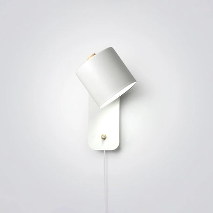 Pivot Cylinder Plug-in Wall Light