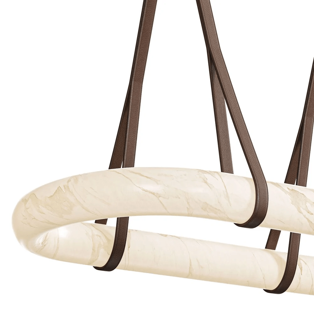 Contour Oval Chandelier