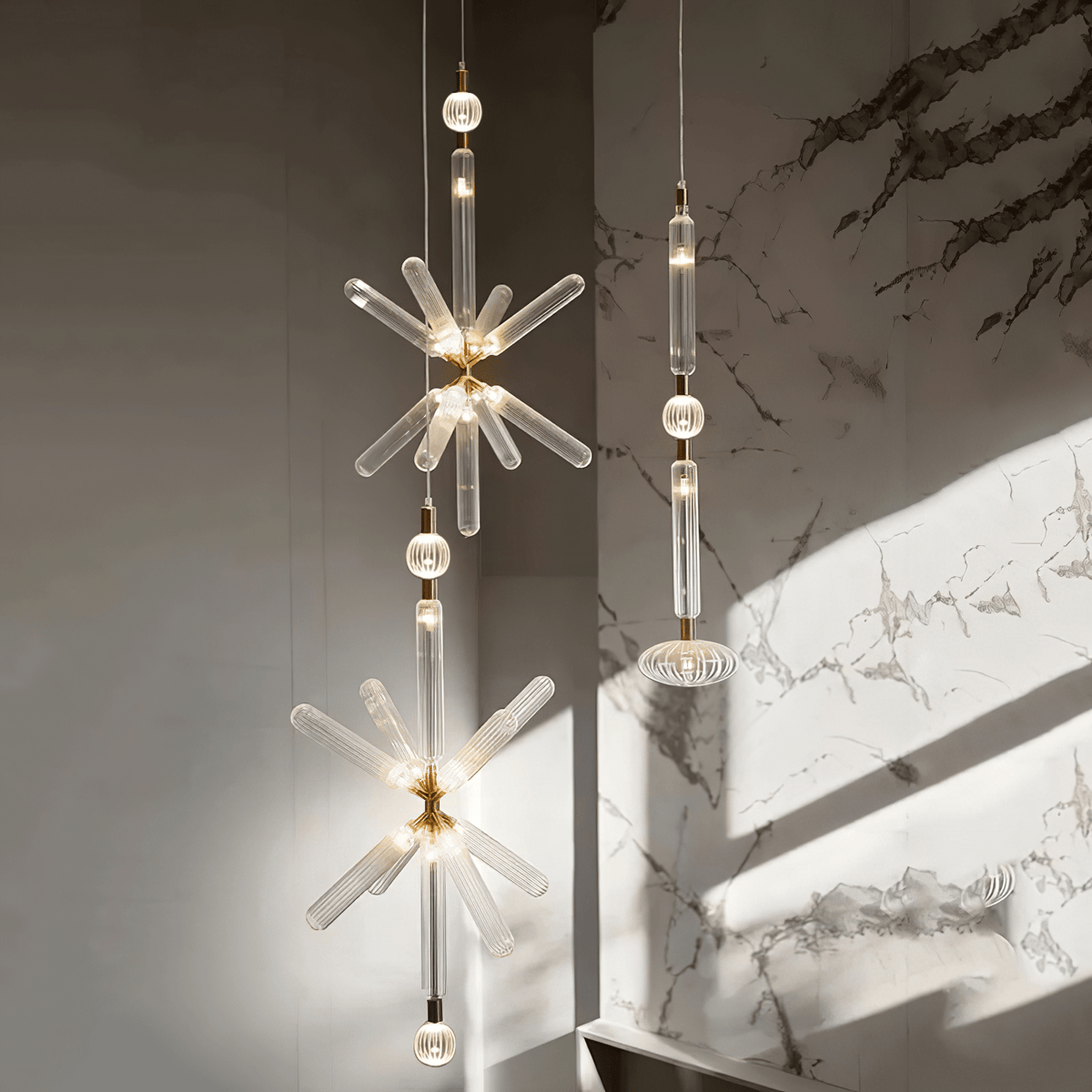 Axis Glass Pendant Light