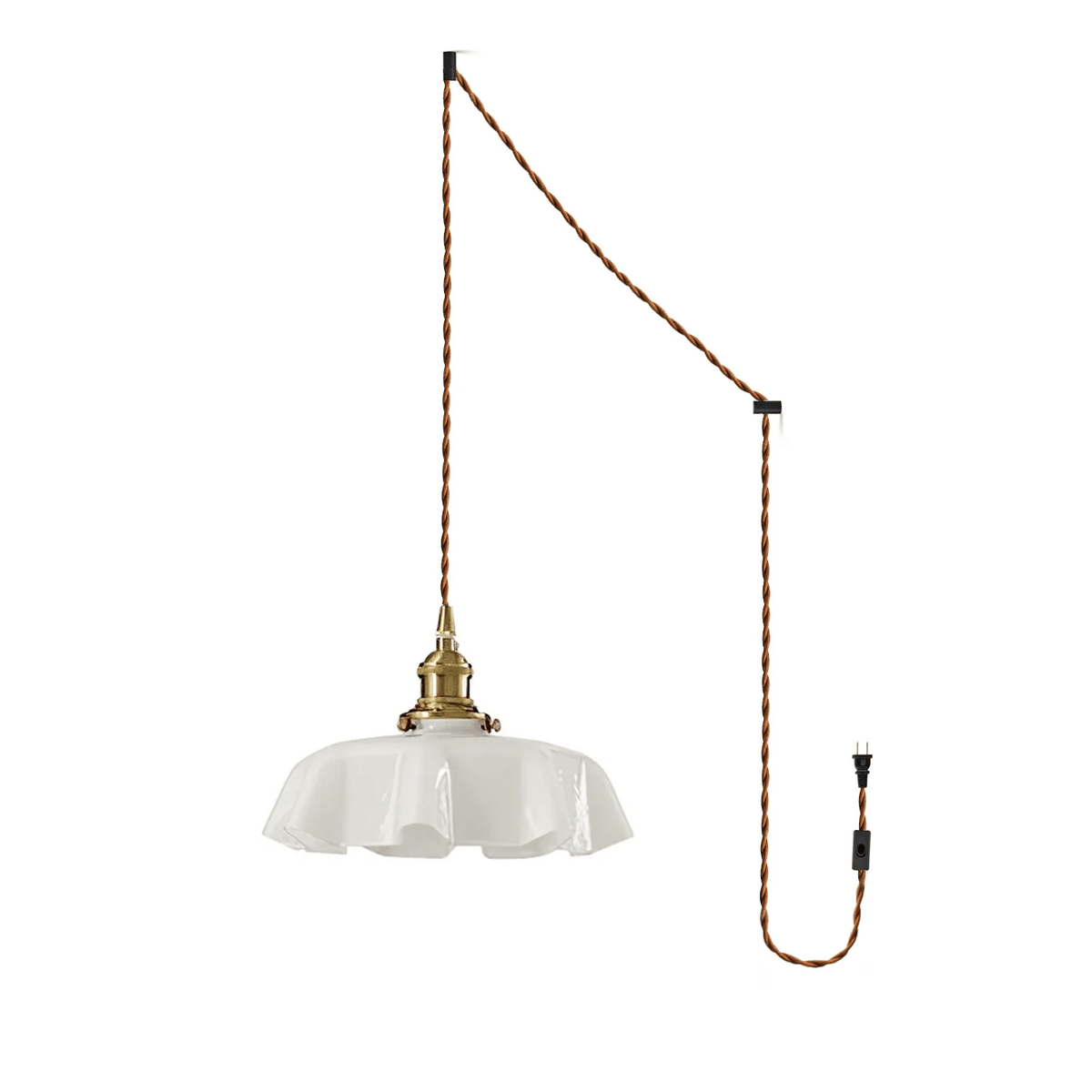 Scallop Swag Hanglamp variant