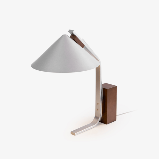 Angle Timber Table Lamp