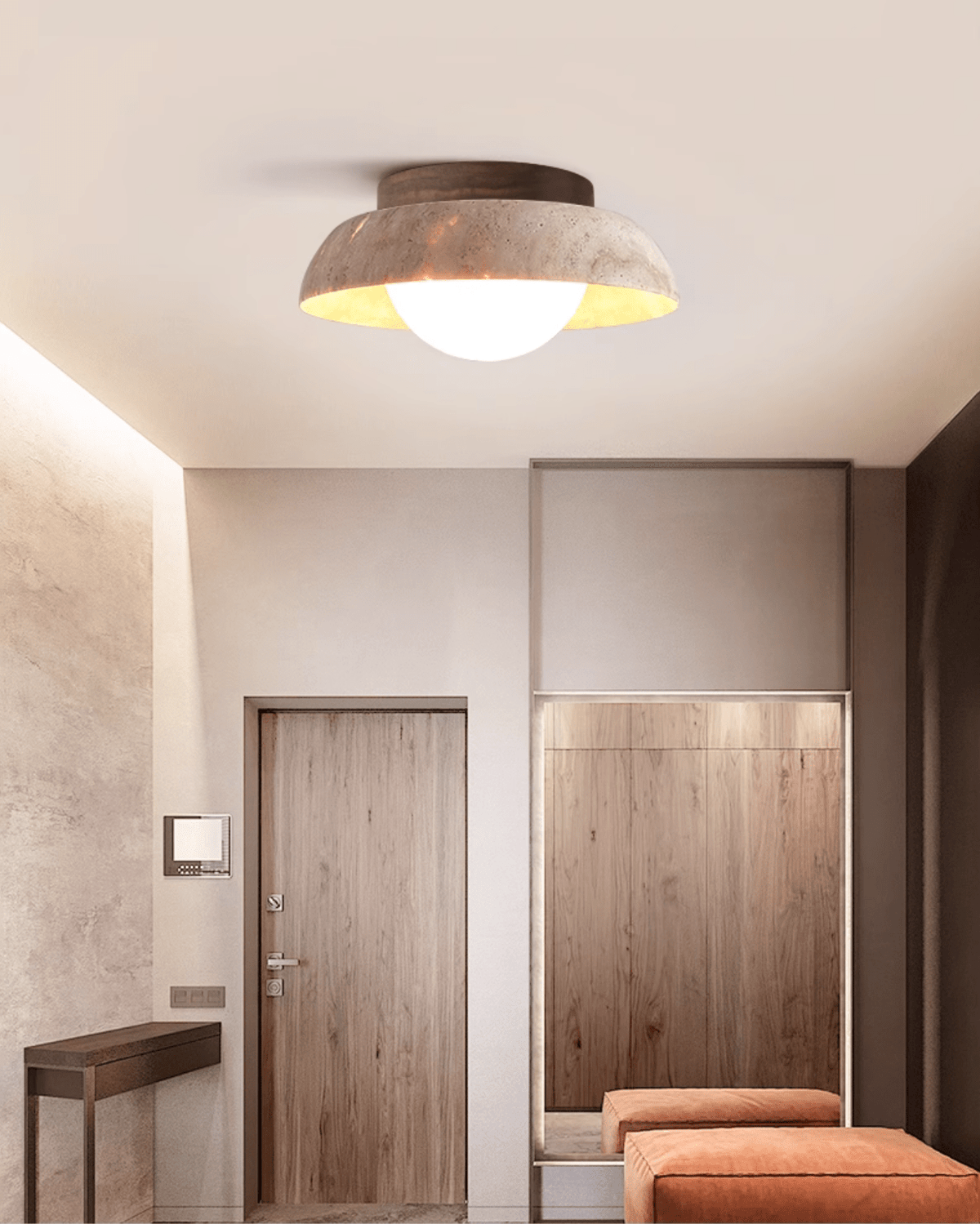 Cove Cap Ceiling Light