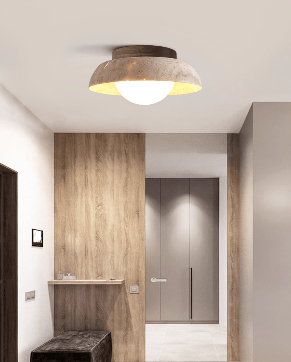 Cove Cap Ceiling Light