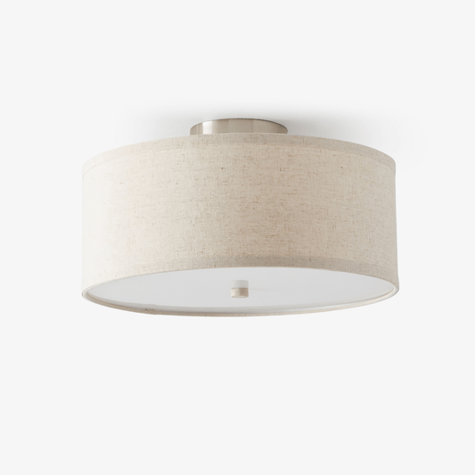 Haven Linen Ceiling Light