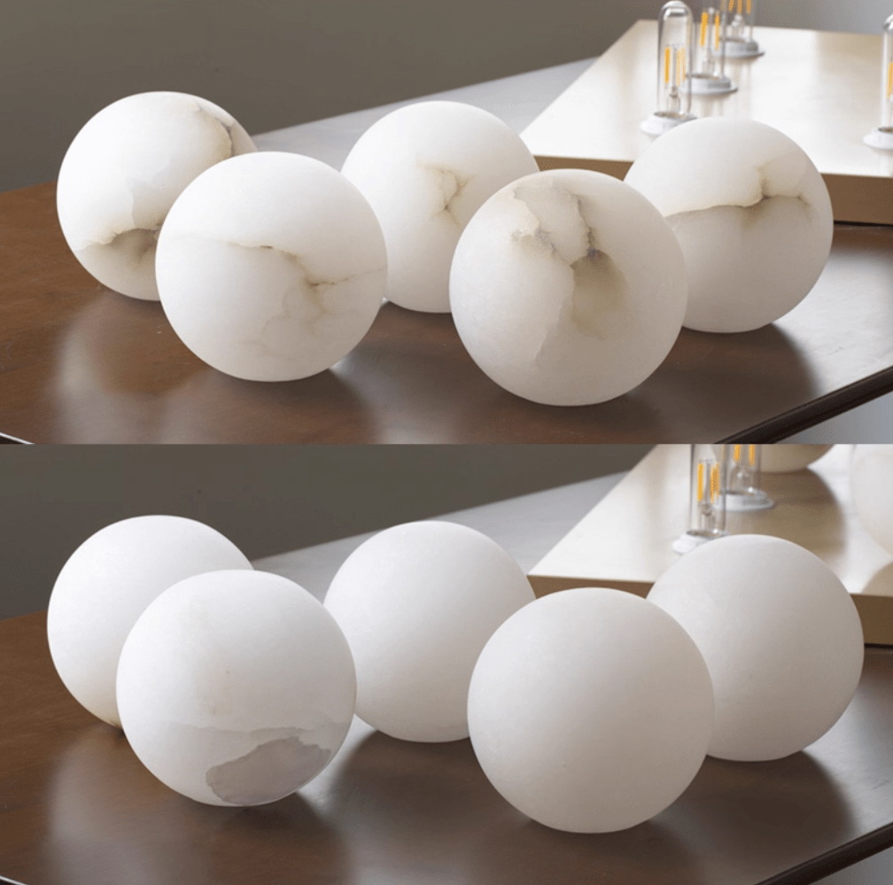Pale Orb Wall Light