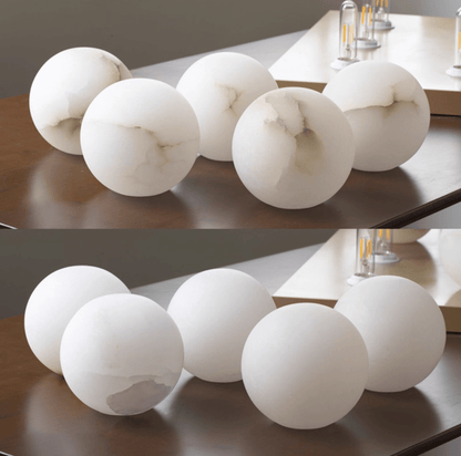 Pale Orb Wall Light