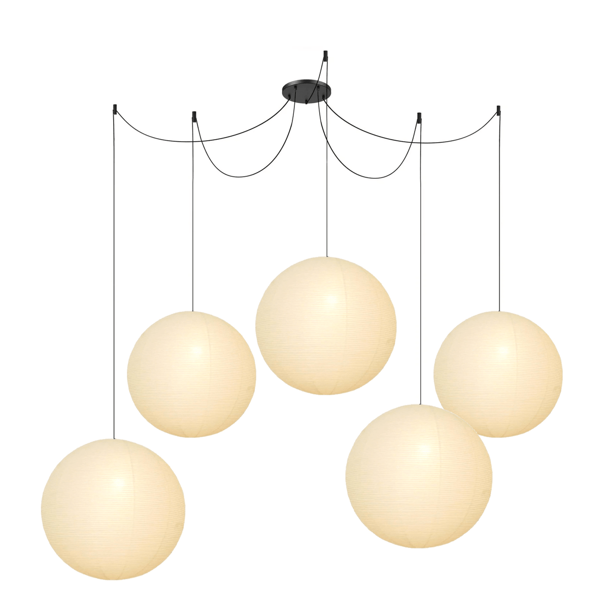 Orb Paper Pendant Light