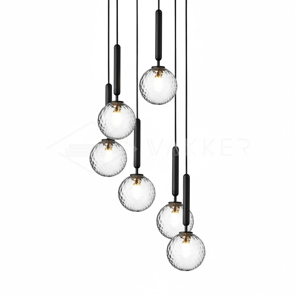 Ripple Cluster Pendant Light