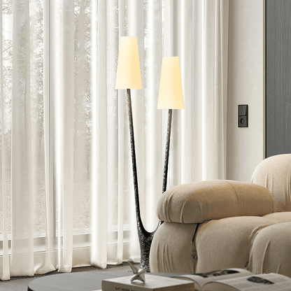 Fork Form Floor Lamp