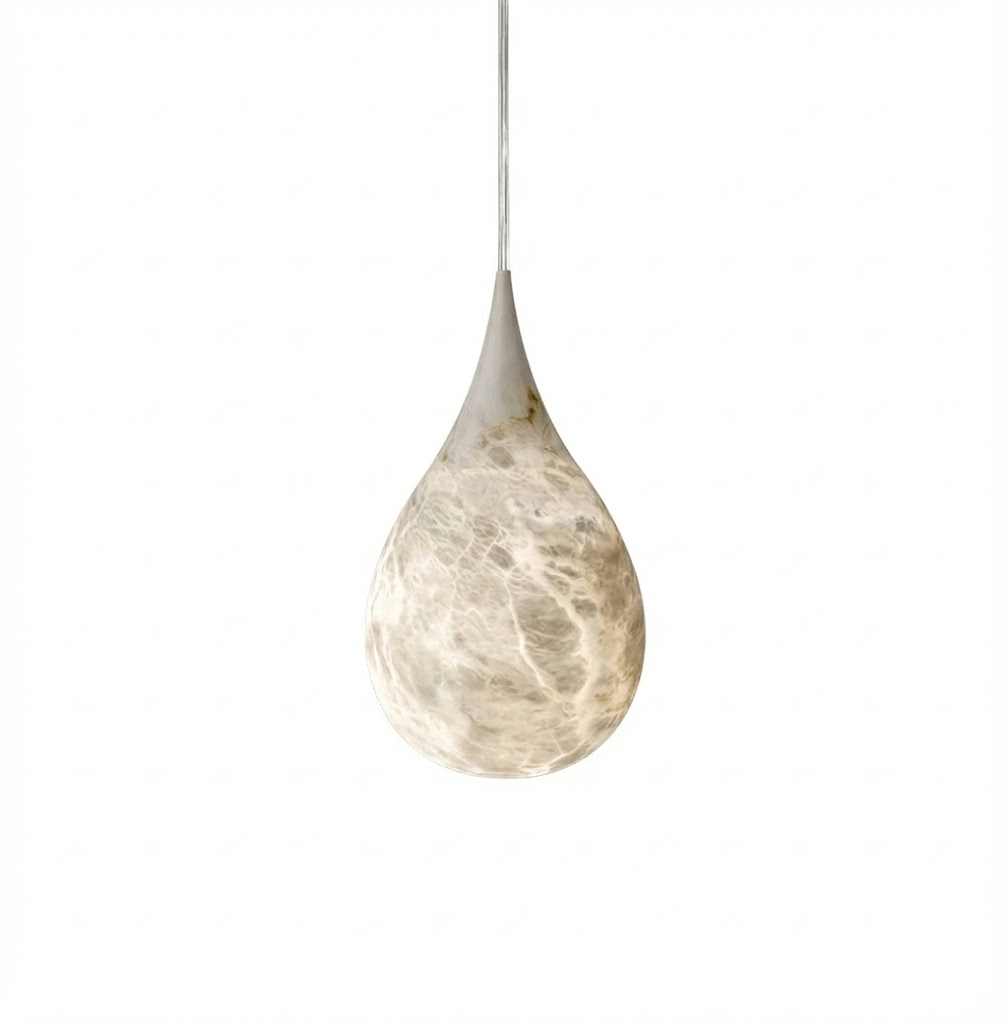Drop Stone Pendant Light