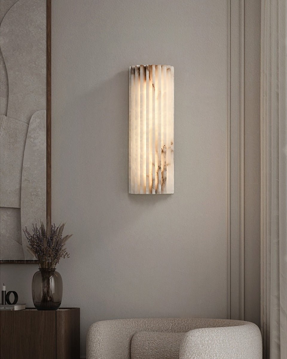 Vein Flute Wall Light