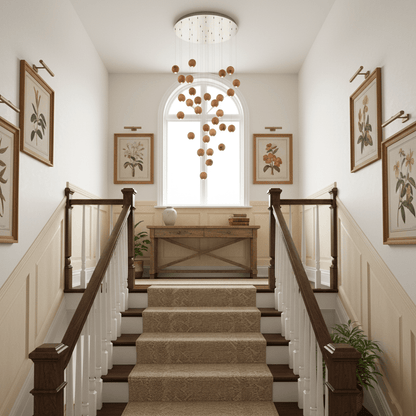 Timber Cluster Pendant Light