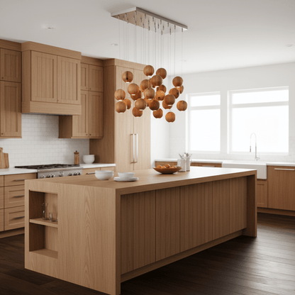 Timber Cluster Pendant Light