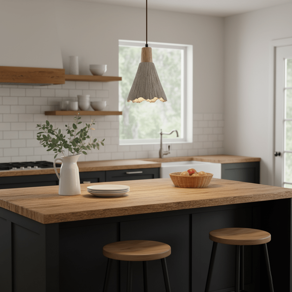 Folio Concrete Pendant Light