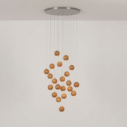 Timber Cluster Pendant Light