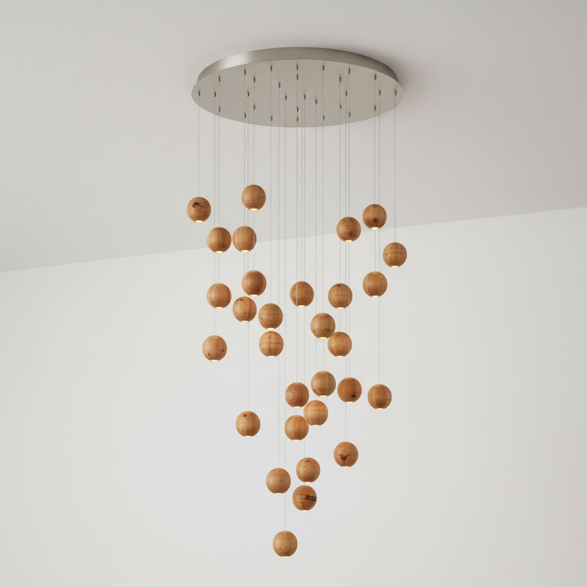 Timber Cluster Pendant Light