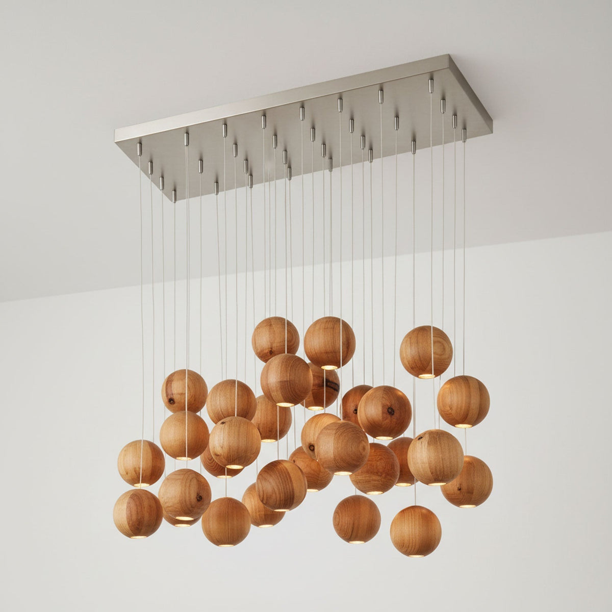 Timber Cluster Pendant Light