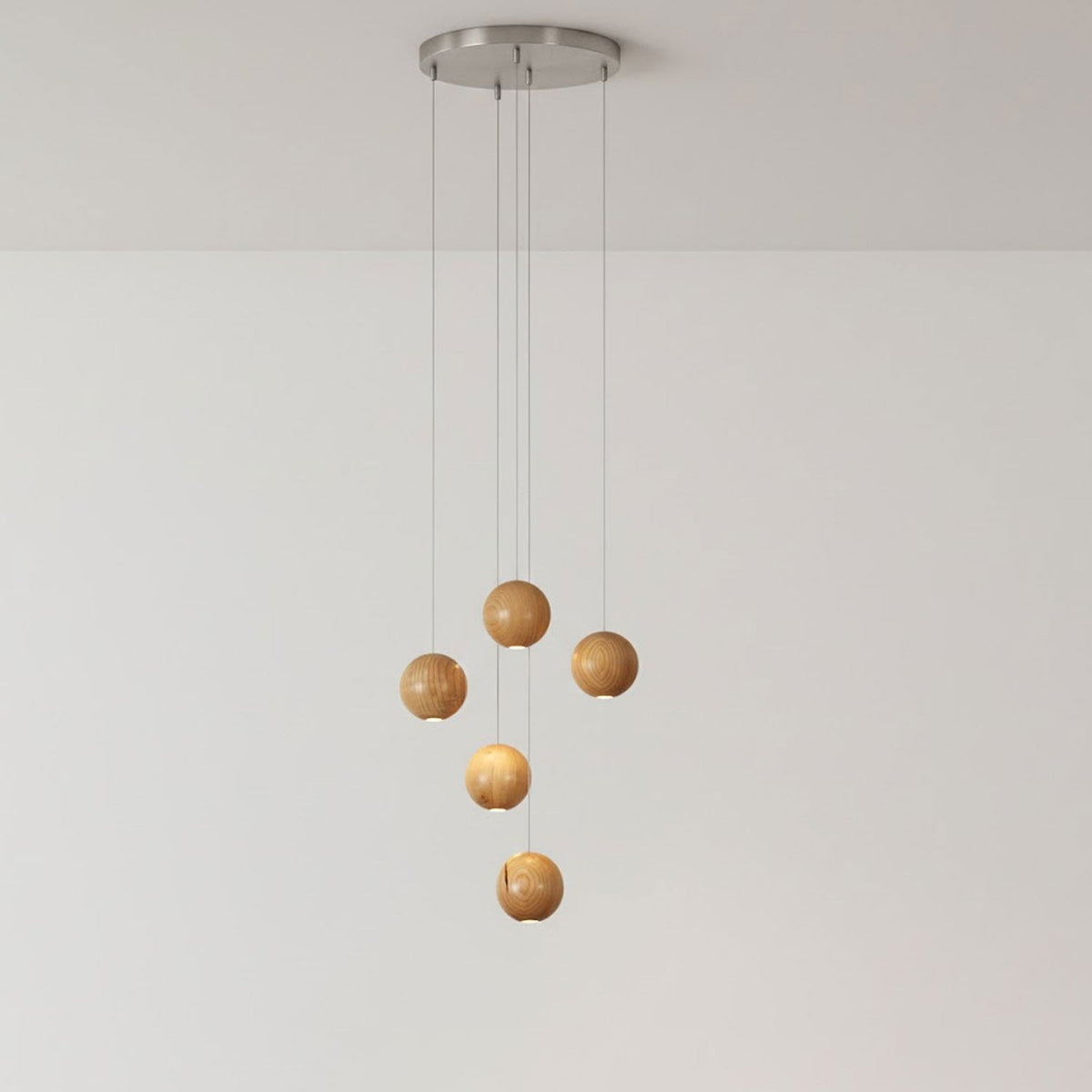 Timber Cluster Pendant Light
