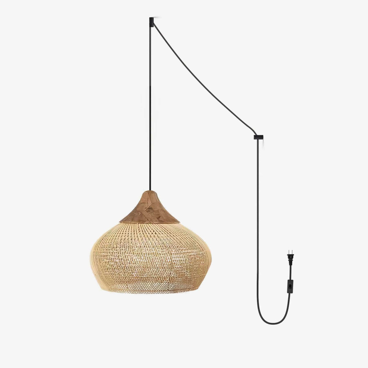 Woven Swag Pendant Light