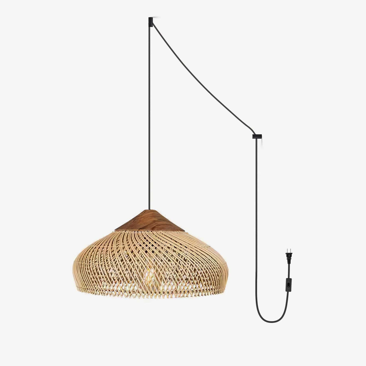 Woven Swag Pendant Light