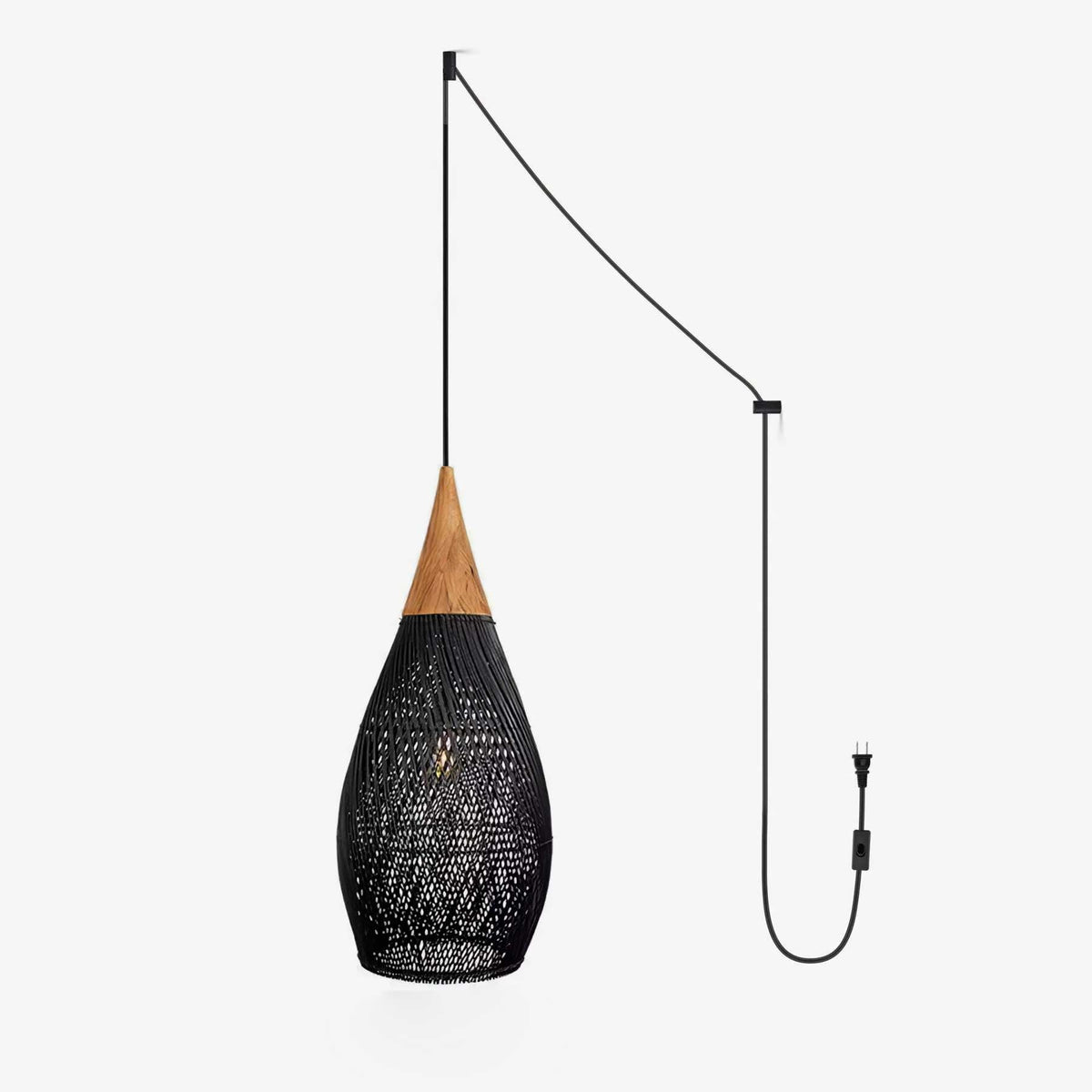 Woven Swag Pendant Light