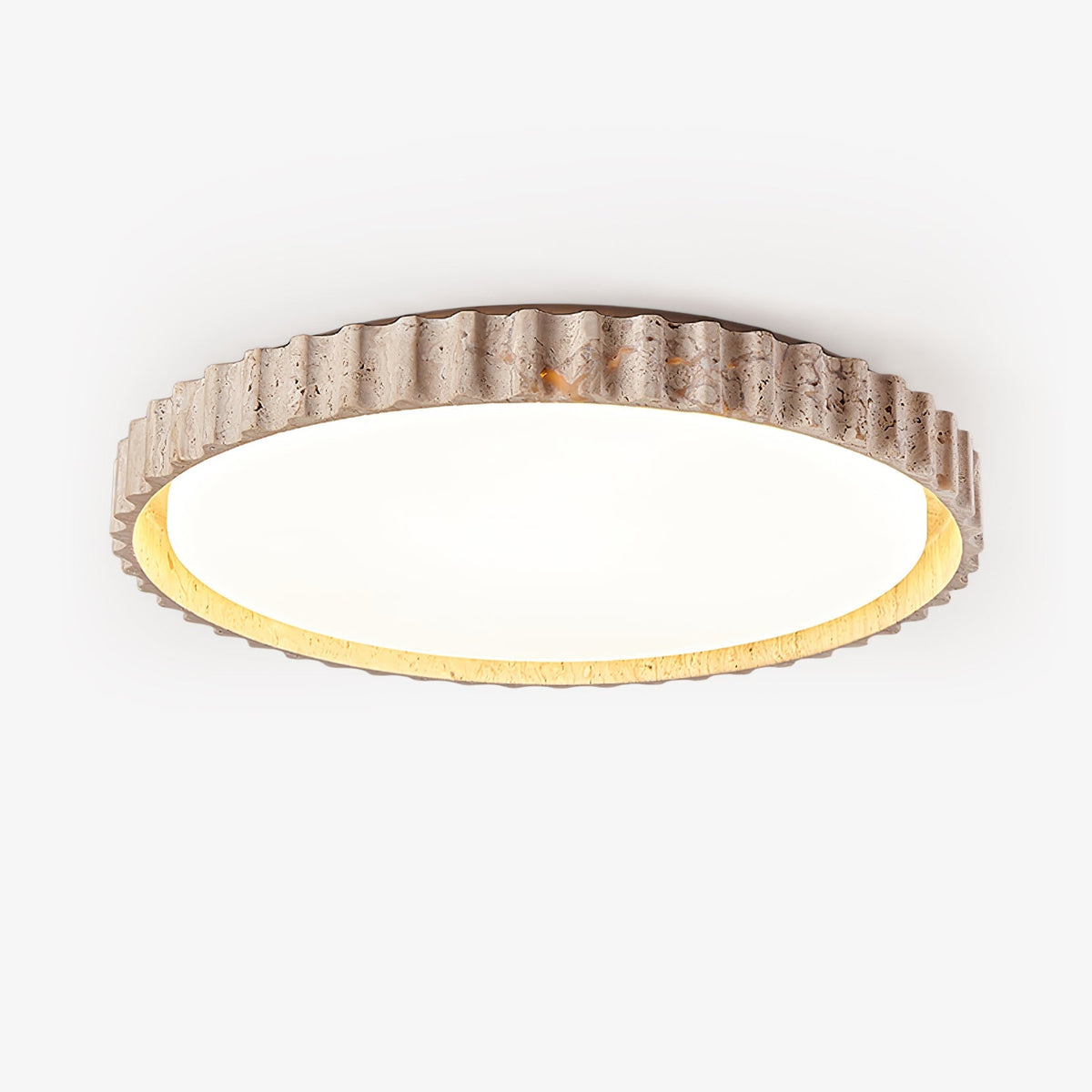 Reed Fluted Ceiling Light