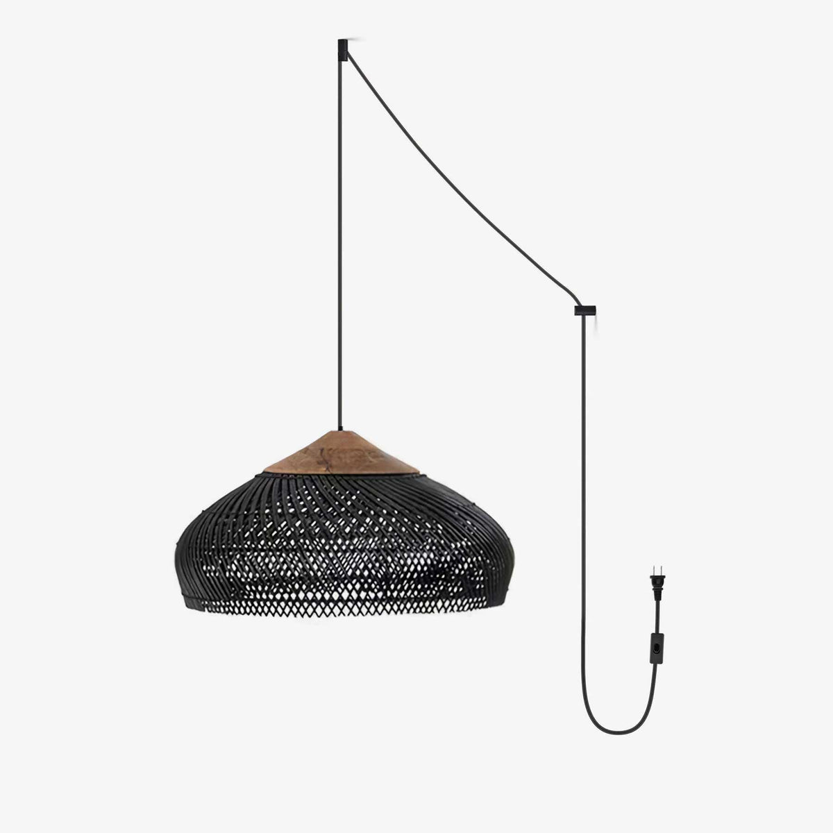 Woven Swag Pendant Light