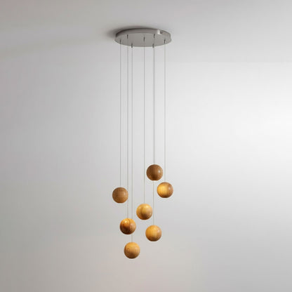 Timber Cluster Pendant Light