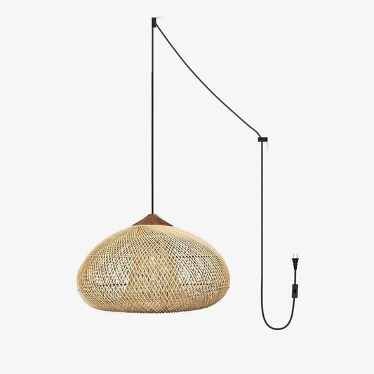 Woven Swag Pendant Light
