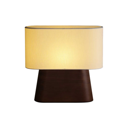 Drum Timber Table Lamp