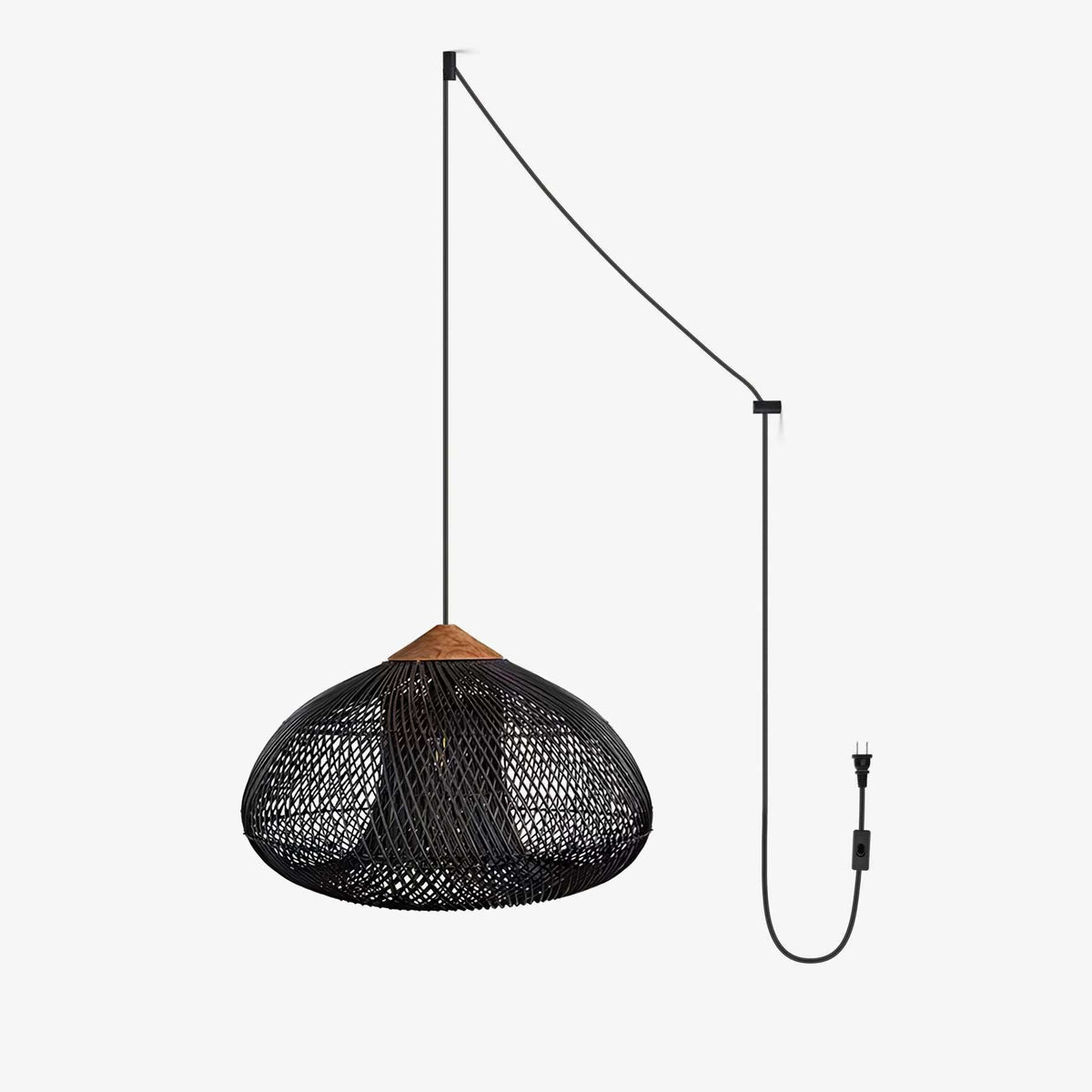 Woven Swag Pendant Light