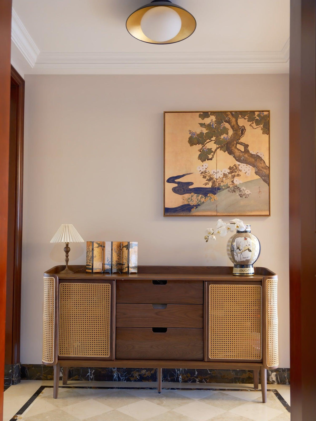 Cap Globe Ceiling Light