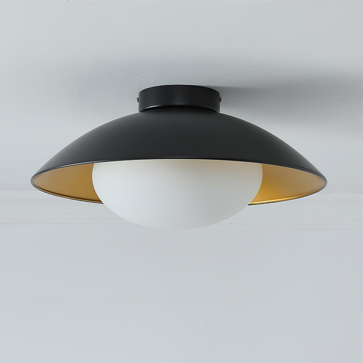 Cap Globe Ceiling Light