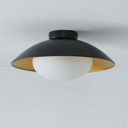 Cap Globe Ceiling Light