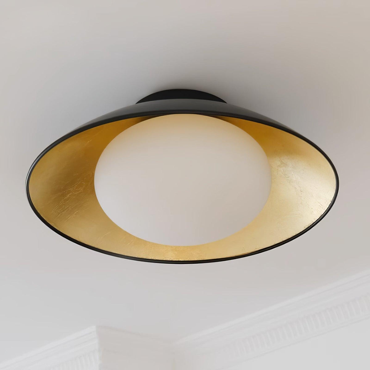 Cap Globe Ceiling Light