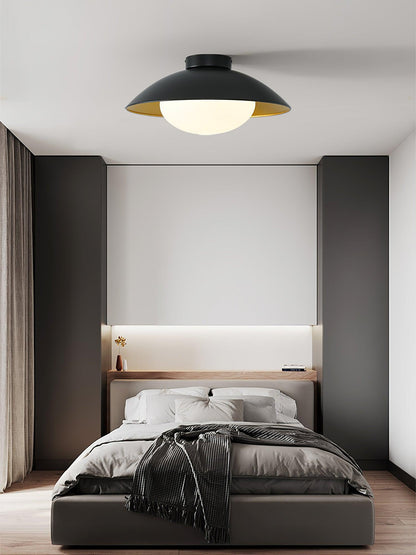 Cap Globe Ceiling Light