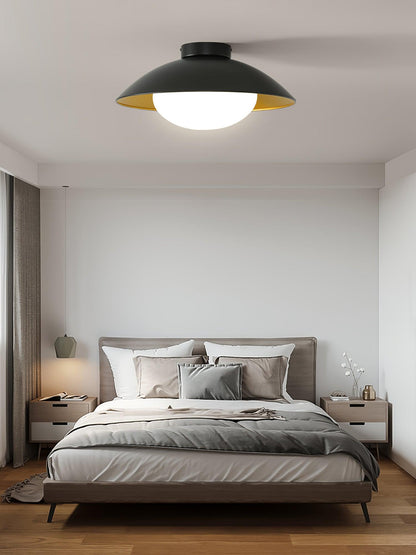 Cap Globe Ceiling Light