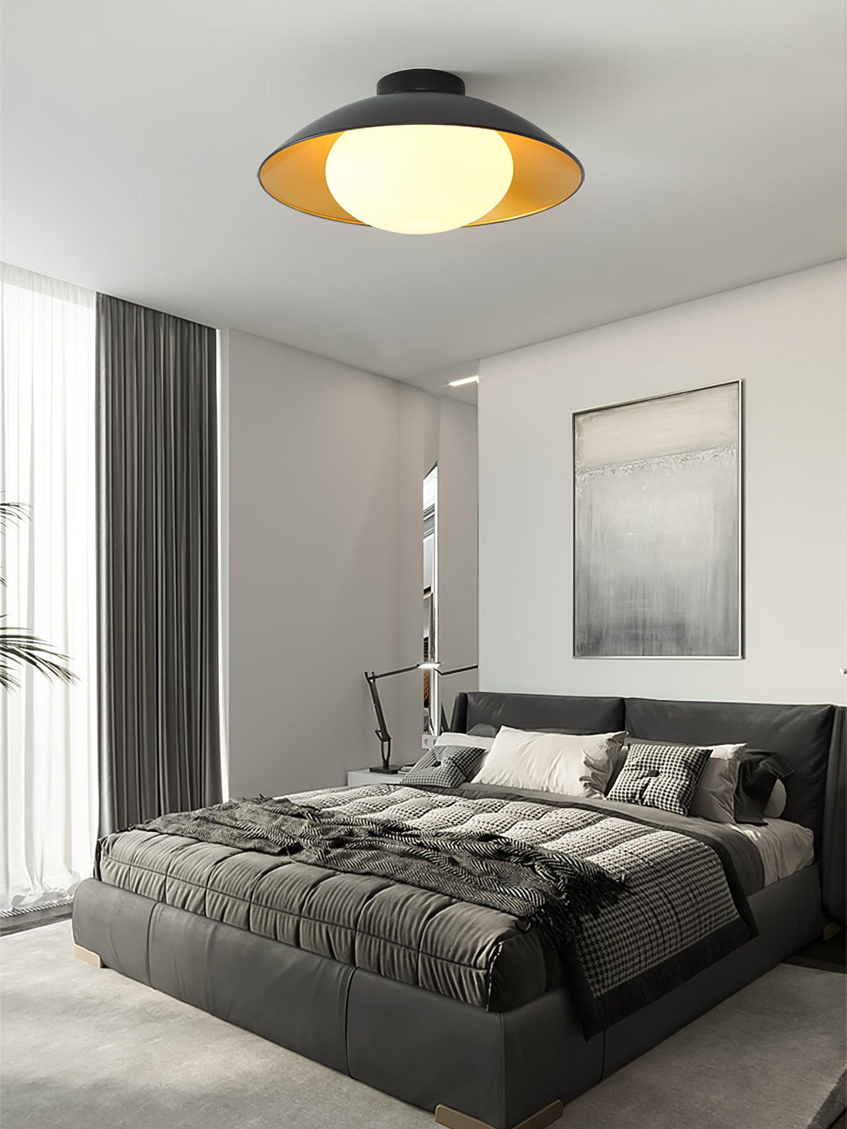 Cap Globe Ceiling Light