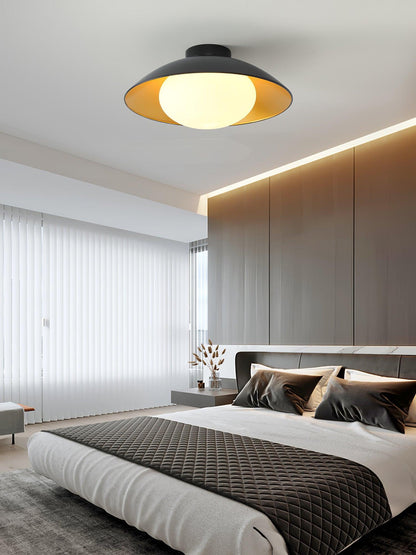 Cap Globe Ceiling Light